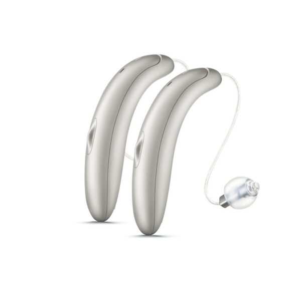 Unitron Vivante Moxi V9-RS Hearing Aids – Premium Slim RIC Rechargeable Model