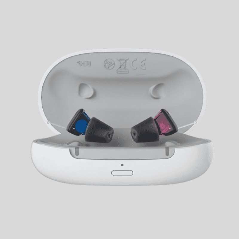 Signia Kit Silk C&G 2IX Rechargeable CIC Hearing Aids - Image 2