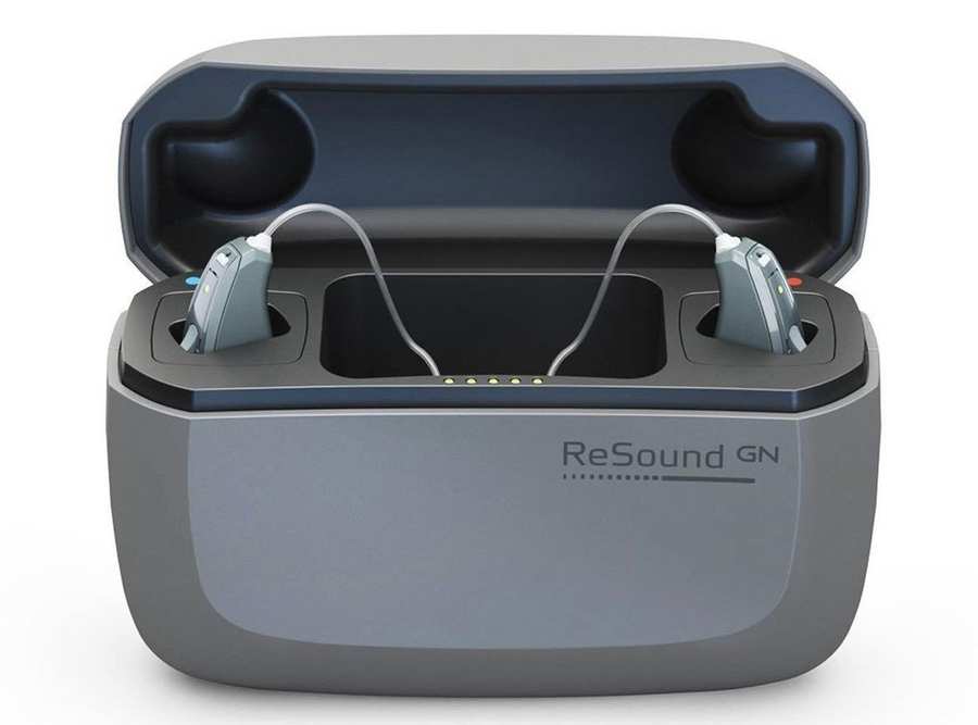 ReSound Key 361 RIE Kit (2 Hearing Aids + Desktop Charger) - Image 3