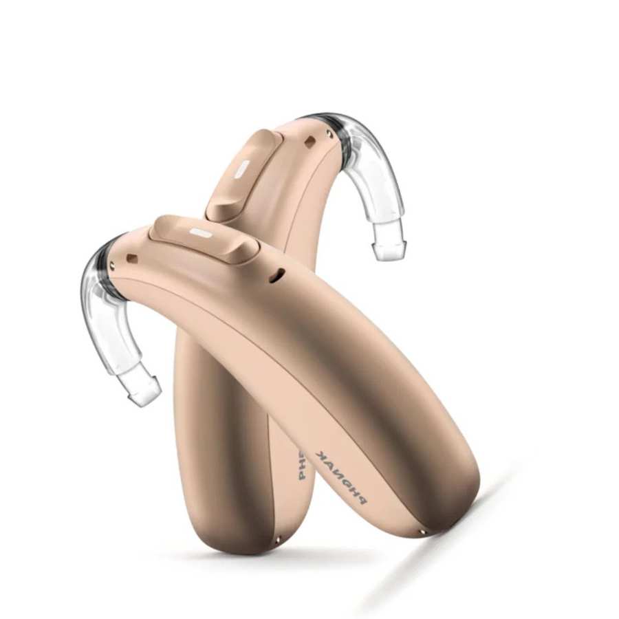 Phonak Kit Naída™ L50-PR BTE Rechargeable Hearing Aids
