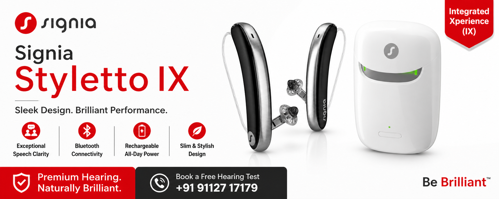 Signia Styletto IX Price List